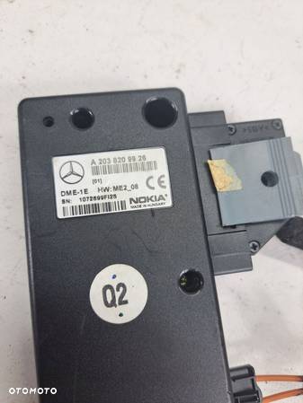 MODUŁ STEROWNIK TELEFONU MERCEDES W220 A2038209926 - 2