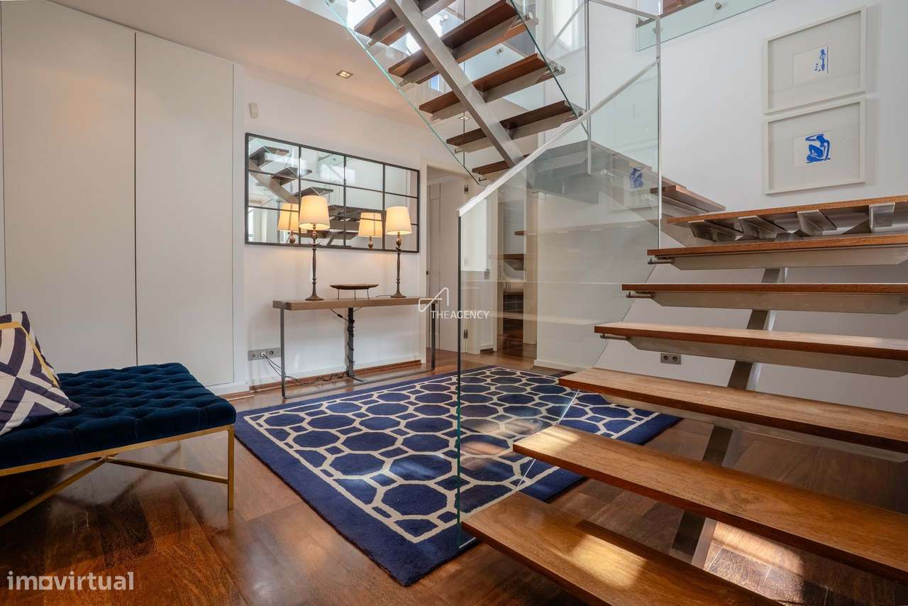 Duplex de luxo T2+1 com garagem no Chiado | 230 m² | Vistas panorâmica-20