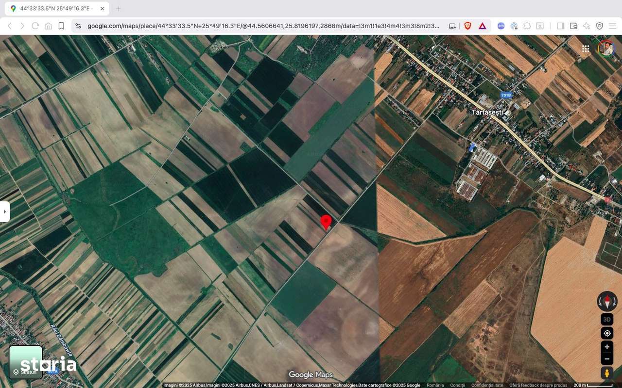 Teren extravilan 10.000 mp Tartasesti Dambovita - Imagine principală: 2/5