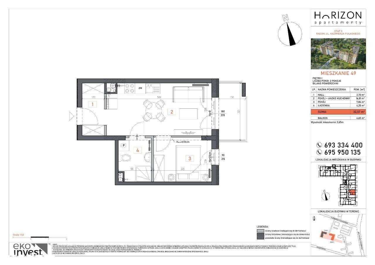 Horizon II etap M49 - 2 pokoje - Pełny obrazek: 5/10