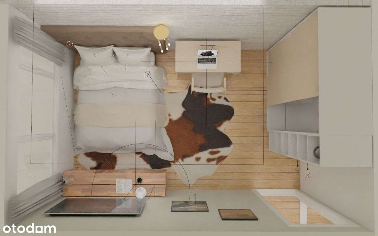 Przytulne dwupokojowe mieszkanie do remontu-6