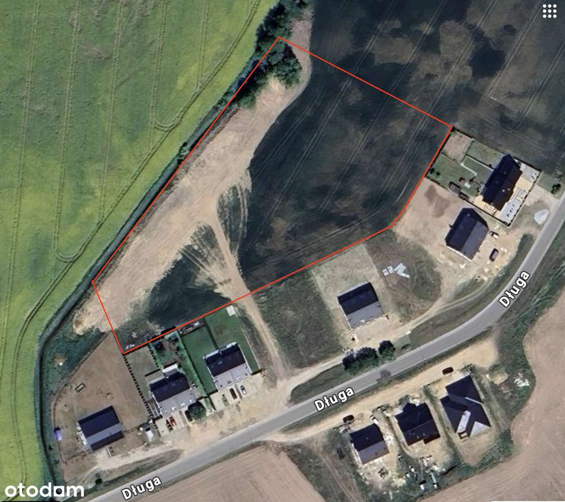 Działka budowlana z planem miejscowym dla inwestora