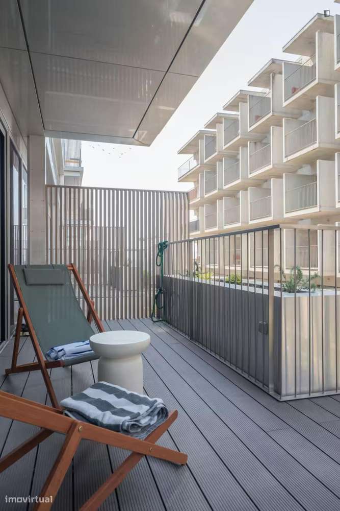 Apartamento com 1 quartos - localizado em Canidelo Porto - Grande imagem: 4/10