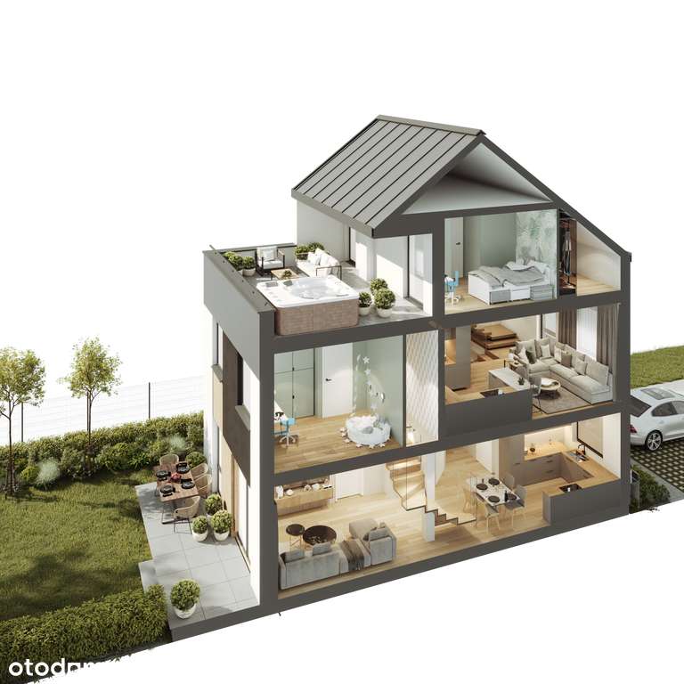 Nowe mieszkanie z tarasem 25mkw oraz z Jacuzzi - Pełny obrazek: 4/4