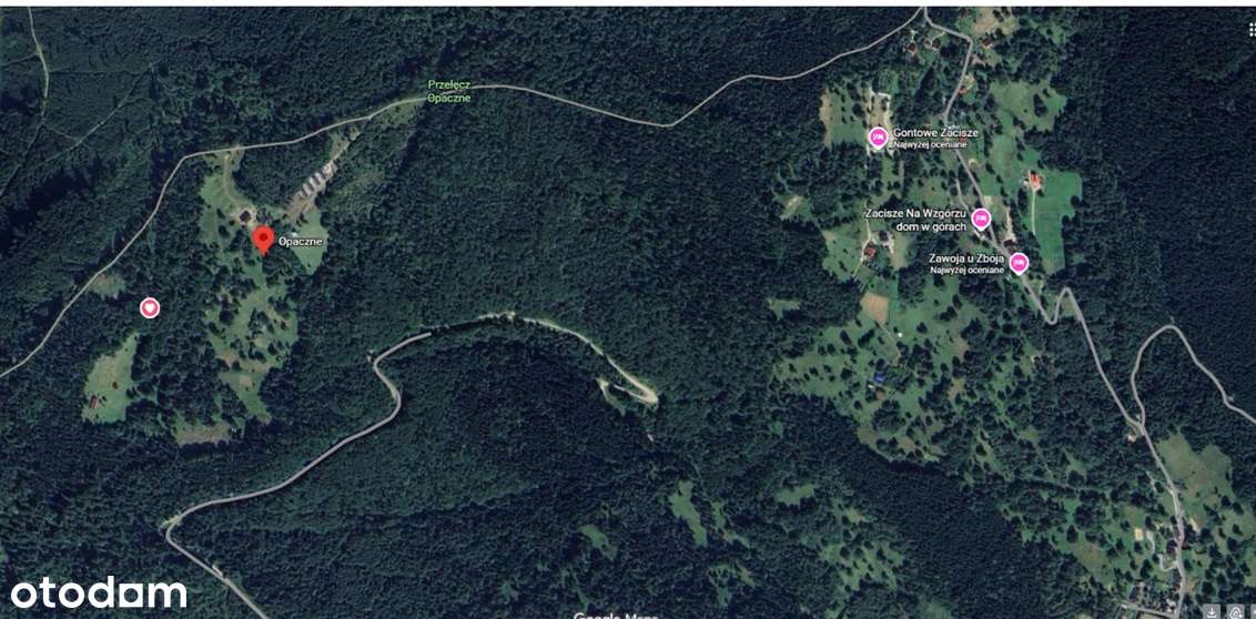 Zawoja - szczyt Opaczne, działka przy punkcie widokowym - Pełny obrazek: 4/9