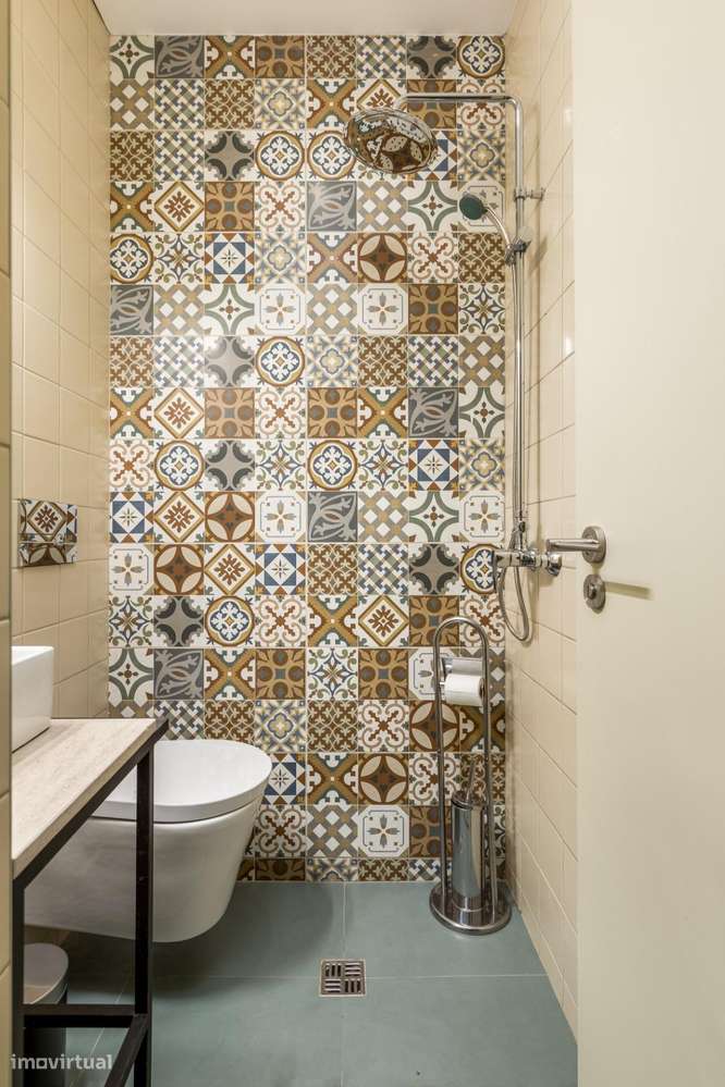 Apartamento T1 com jardim privado, na Rua Bonjardim-14