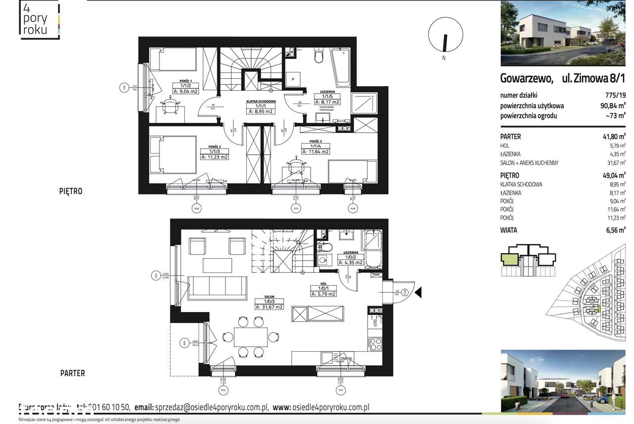 Dom pod klucz Osiedle 4 Pory Roku-5