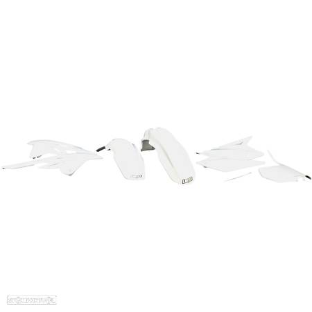 kit plasticos ufo branco suzuki rm-z 250 2007 - 2008 - 1