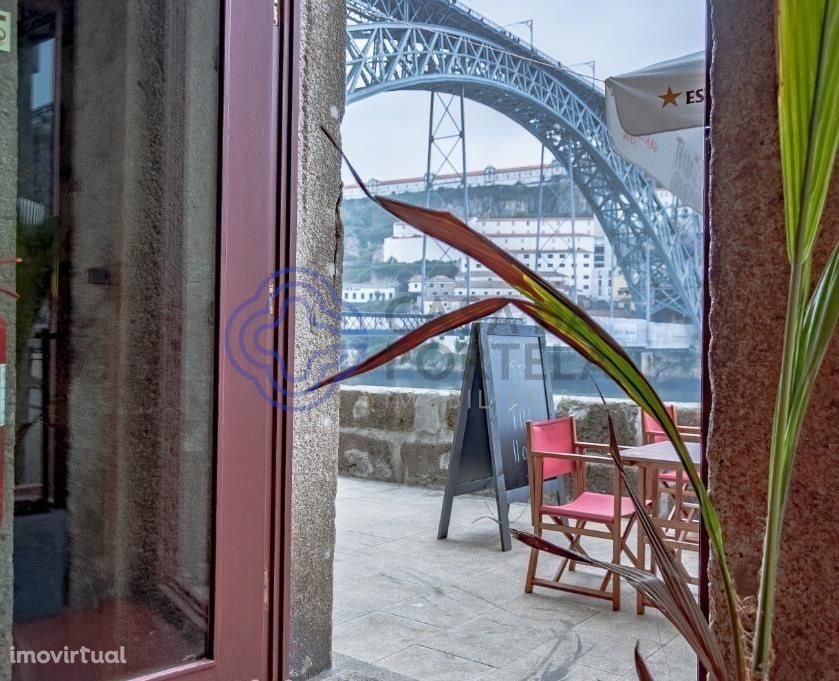 Magnifico Restaurante/bar com Vistas DOURO na Ribeira do Porto com 560