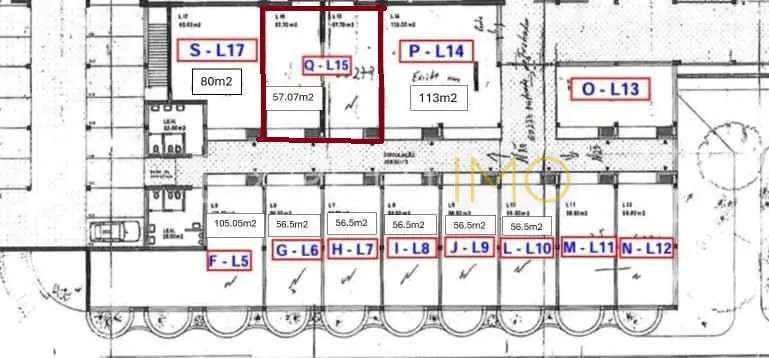 Loja com 57m no Empreendimento Três Castelos - Grande imagem: 3/3