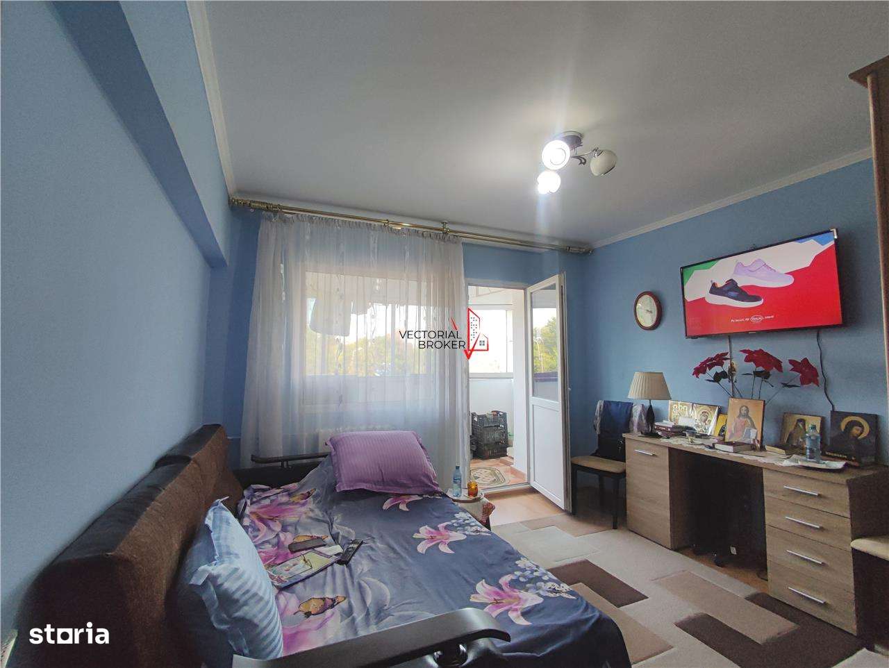 Apartament decomandat la et.210, vedere panoramica pe parcul TEI-13