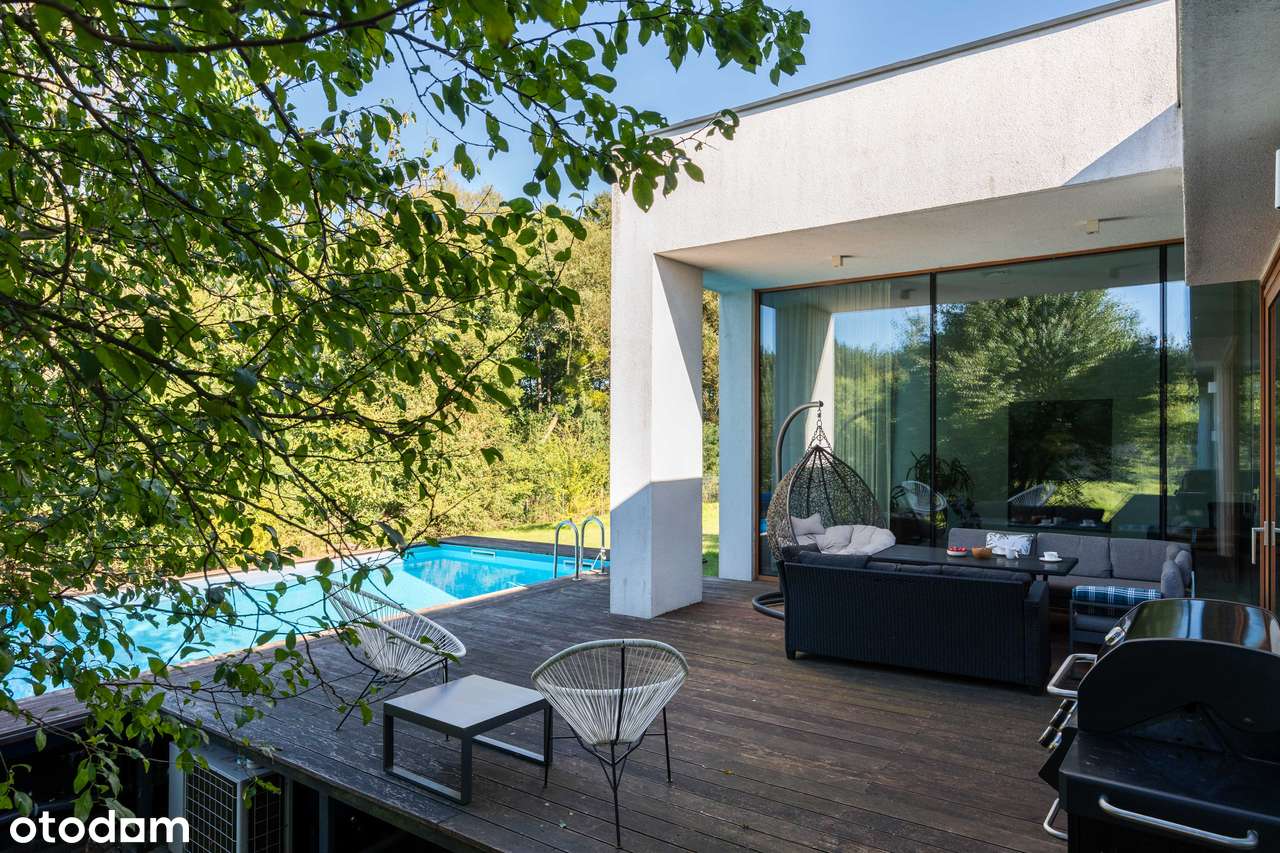 Dom z basenem przy najczystszym jeziorze w Polsce Kochowo / Powidz-15