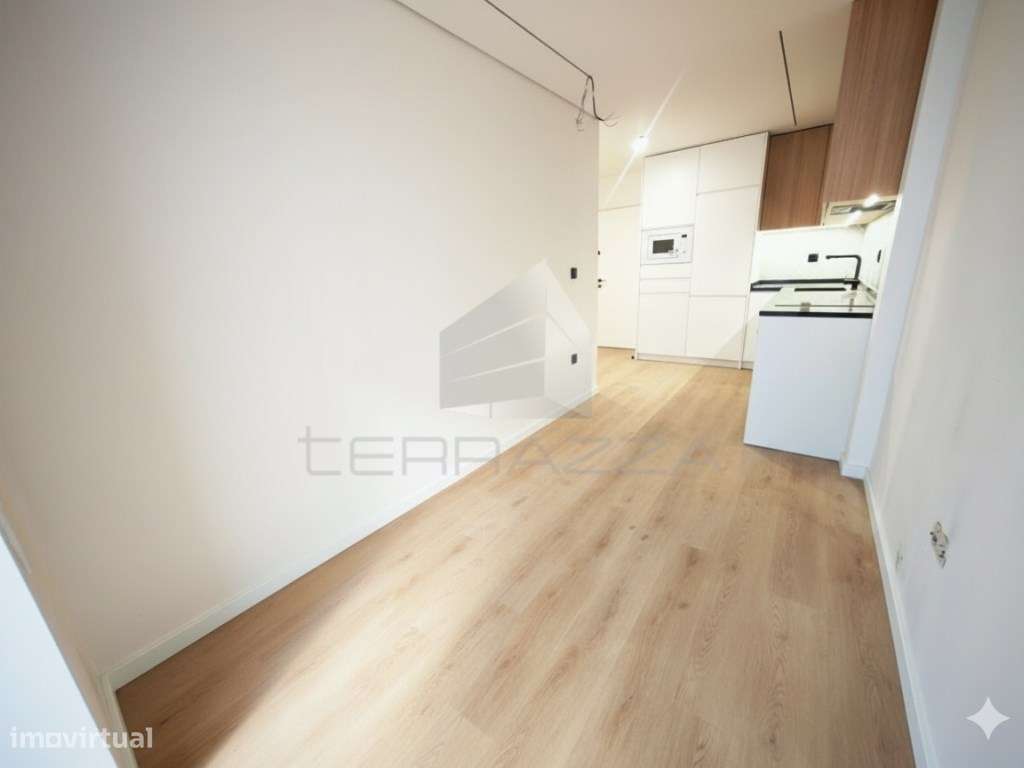 Apartamento novo T1 com terraço - Porto-9