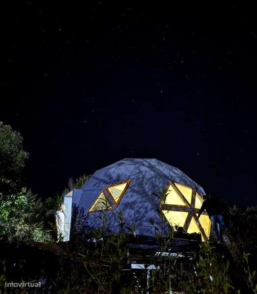 Casa de madeira Dome geodésico - Grande imagem: 5/8