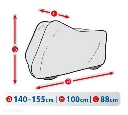 Pokrowiec na Quad wodoodporny S 140-155 cm - 3