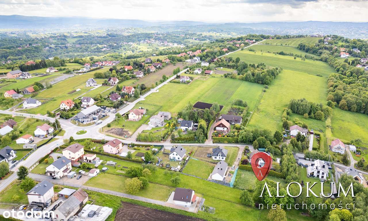 Atrakcyjna działka budowlana Grajów Wieliczka. - Pełny obrazek: 5/10