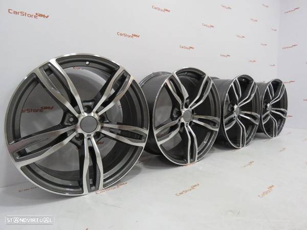 Jantes Look Bmw Style 343 M5 F10 20" 8.5 et 33 +9.5 et 38 5x120 Gunmetal - 4