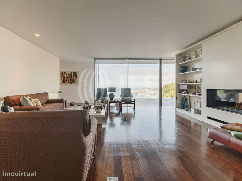 Moradia T4 com piscina e vista mar, no Funchal, Madeira - Grande imagem: 4/56