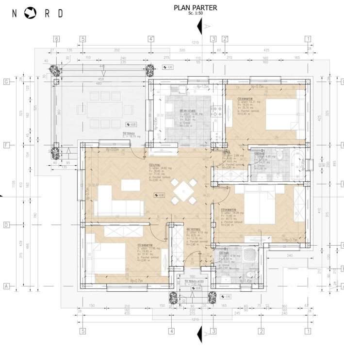 Casa 109 mp + CURTE 500 MP,  in Petresti/Corbeanca - Imagine principală: 5/19