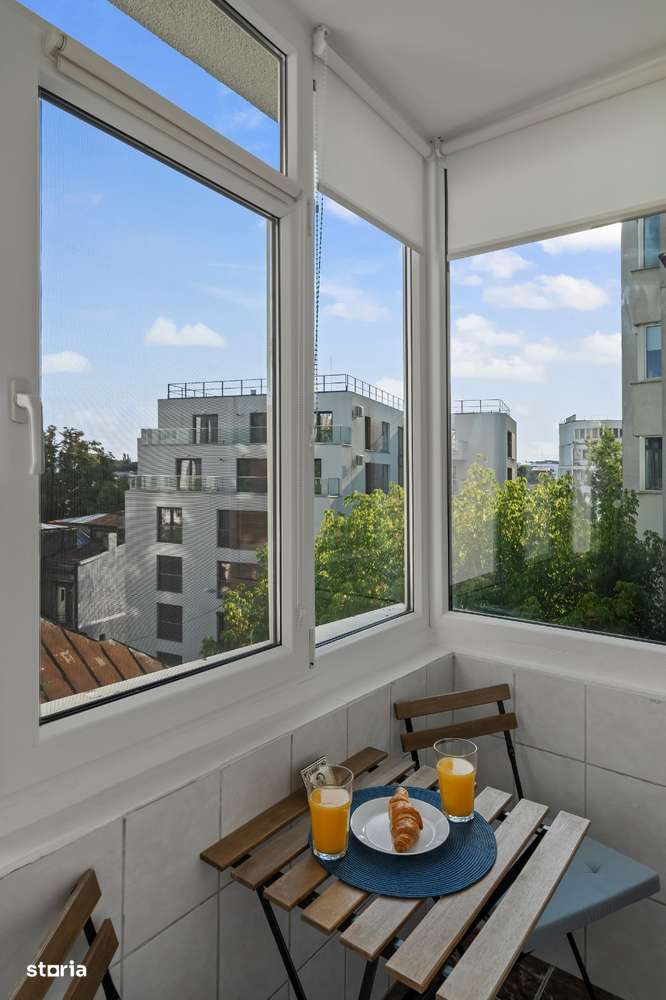 Garsoniera | AIRBNB | 5 min Metrou Piata Victoriei | Vedere Spate | - Imagine principală: 4/10