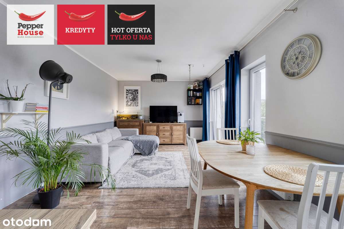 Mieszkanie w Fordonie obok lasu 3 pokoje 2 balkony-0