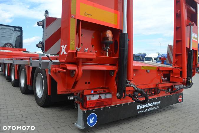 Kassbohrer Kassbohrer SLA 4 SEMI Lowbed 4 osie rozsuwana 45T Kässbohrer - 10