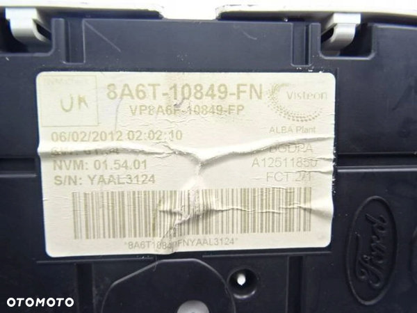 Licznik zegary Ford Fiesta MK7 Benzyna UK - 2