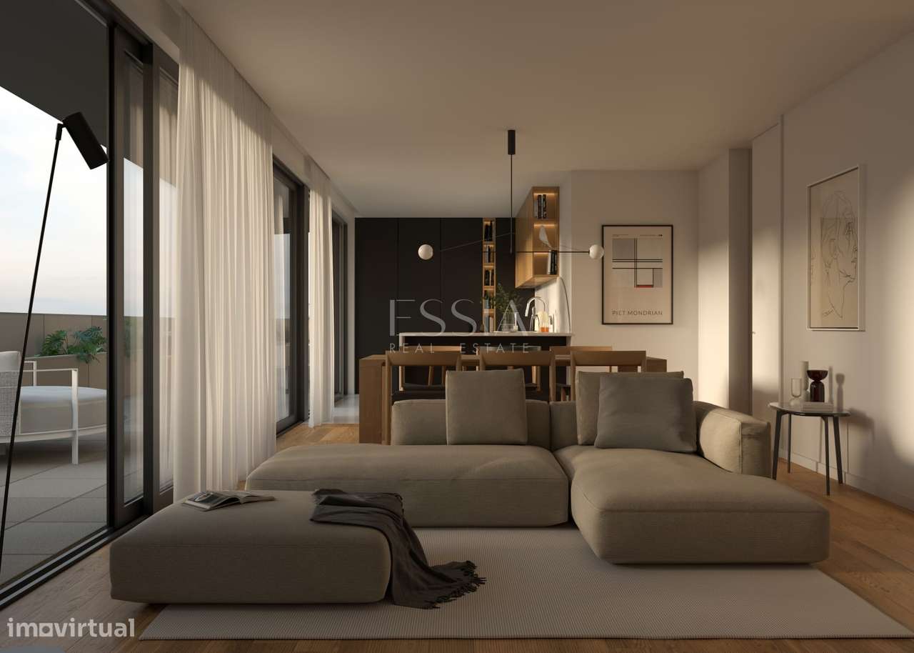 Apartamento T2 com 2 varandas - Novo Empreendimento de Luxo, Paranhos-1