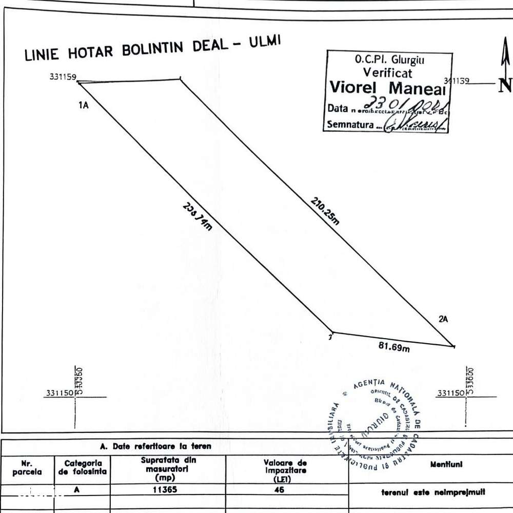 |Teren industrial 11365 mp | Km 23 București – Pitești|lângă CTP Park|-0