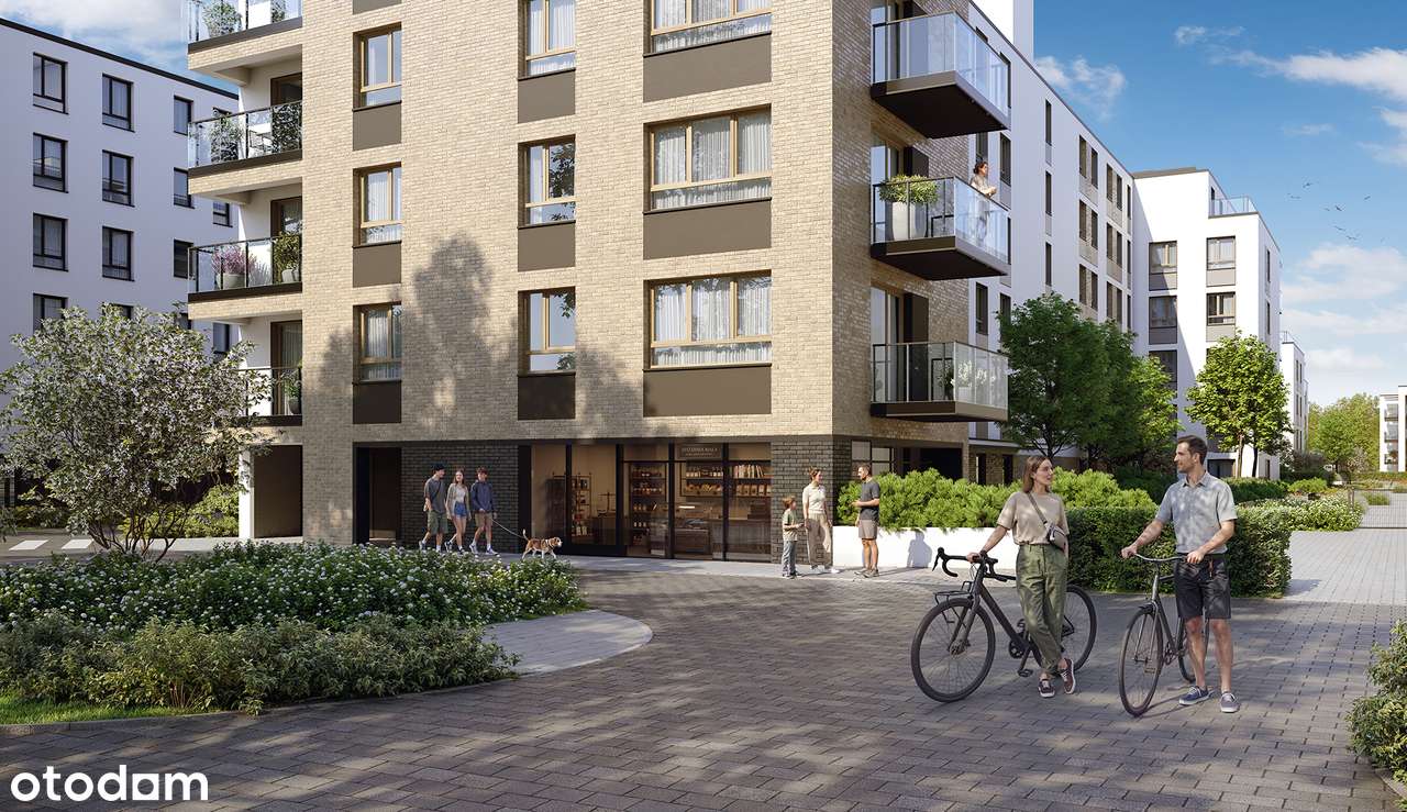 3-pokojowe mieszkanie 58m2 + ogródek Bezpośrednio (lokal G_2)