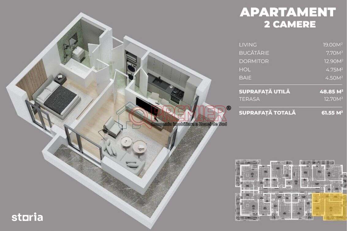 2 camere decomandat - Sos Oltenitei - Parc Laurentiu Raiciu - Imagine principală: 2/6