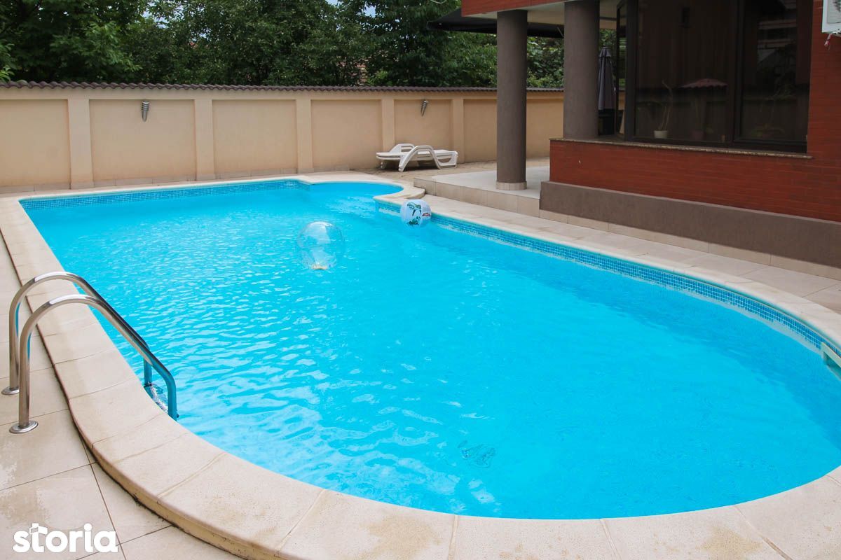 Pipera : Vila individuala 9 camere si piscina proprie, zona linistita
