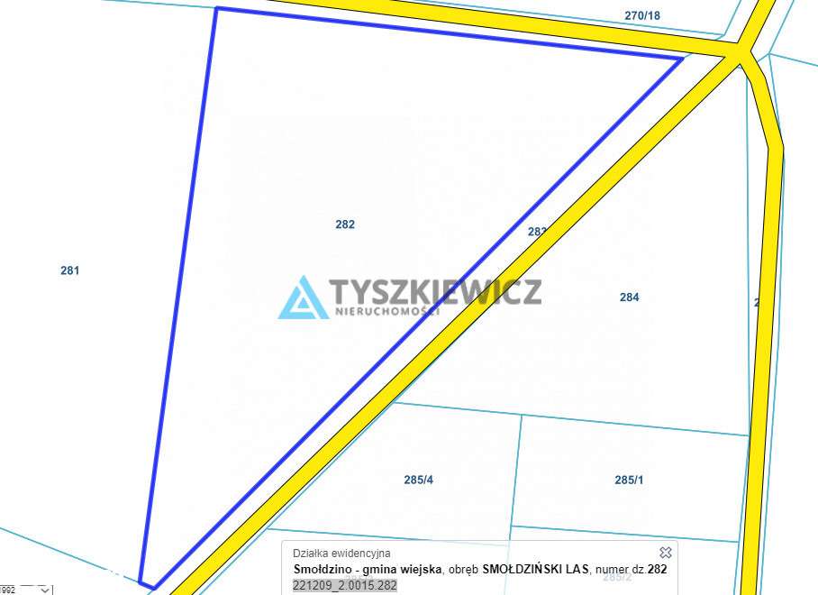 Smołdziński Las działka inwestycyjna - Pełny obrazek: 4/13
