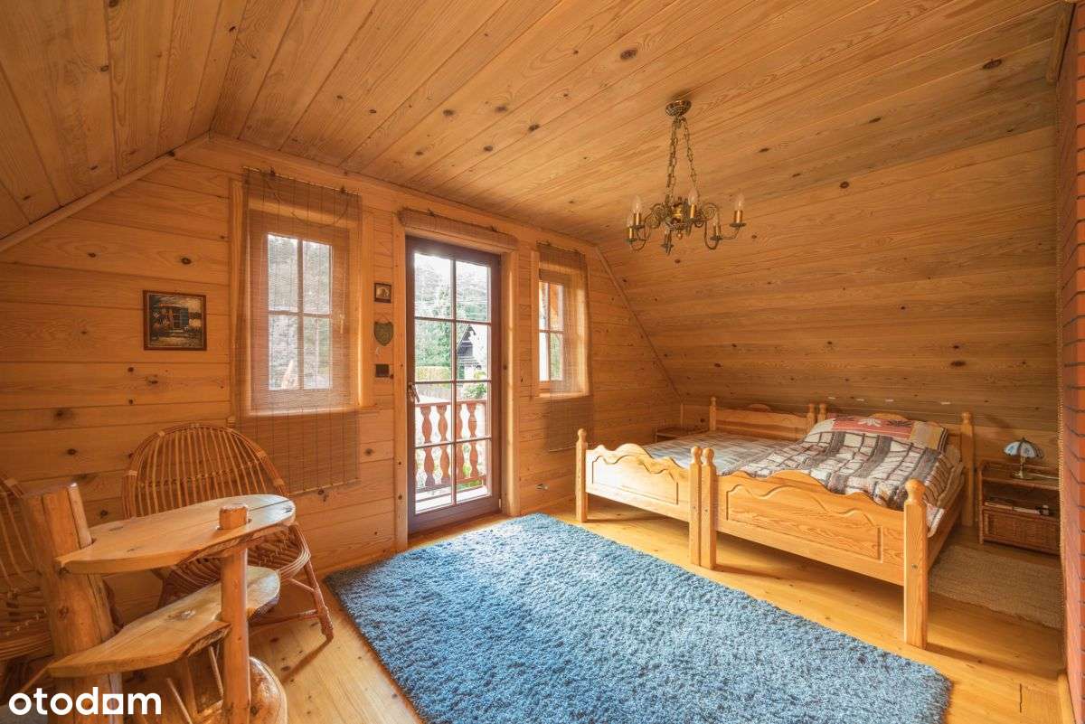 Dom z bala przy Puszczy Piskiej w Spychowie - Pełny obrazek: 5/20