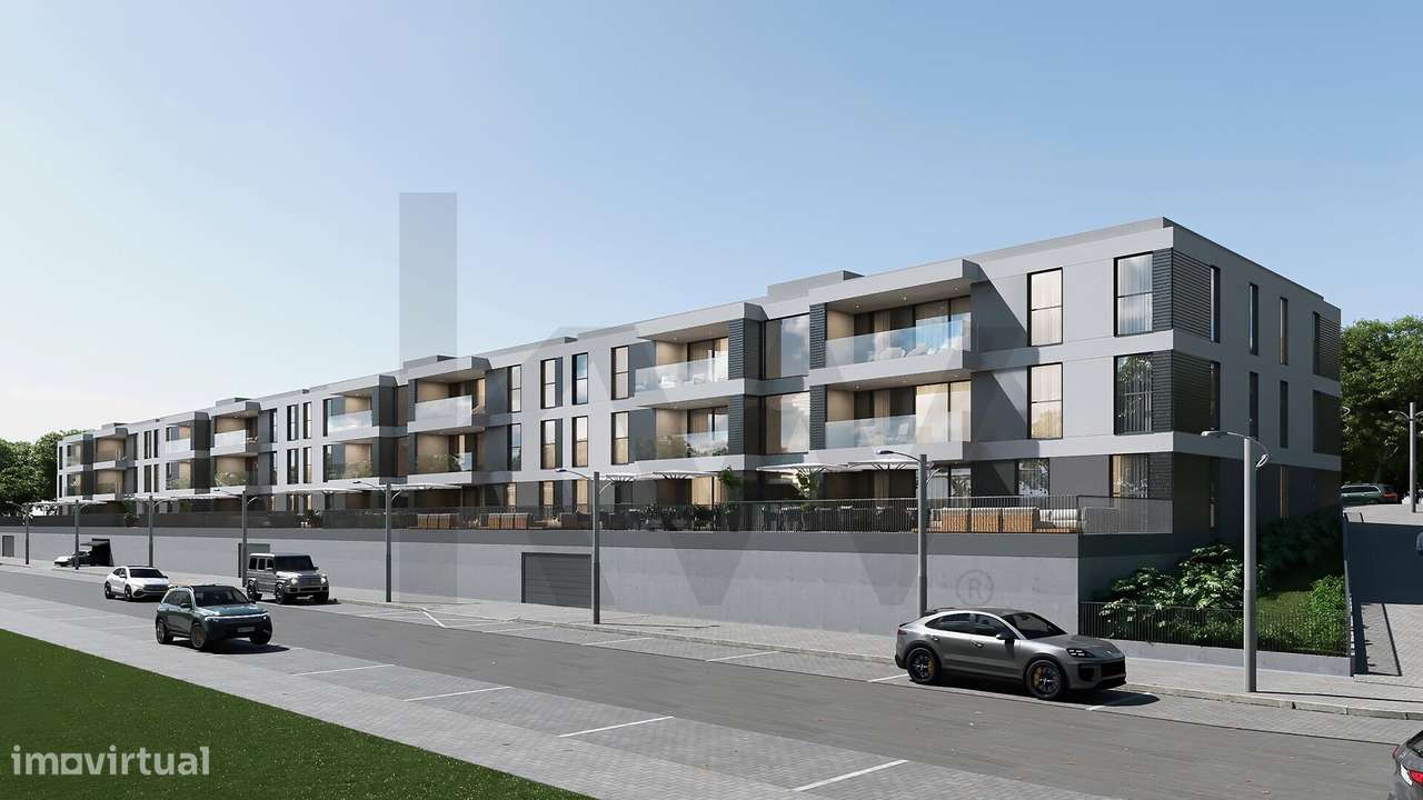 T2 Novo com Varanda Generosa e Garagem Dupla | Vila Nova de Poiares - Grande imagem: 5/8