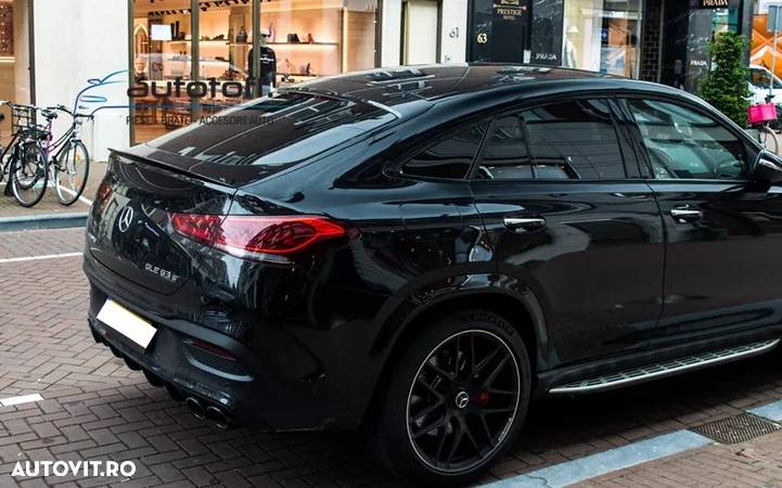 Difuzor bara spate Mercedes GLE Coupe C167 (2019+) 53AMG Design Full Black - 3