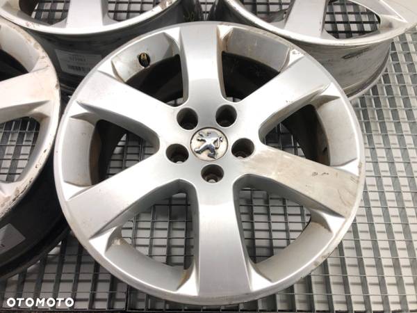 FELGI ALUMINIOWE KOMPLET 17 7.5J 5X108 ET45 ŚRODEK CENTR. 65 PEUGEOT 607 (9D, 9U) 2000 - 2022 - 4