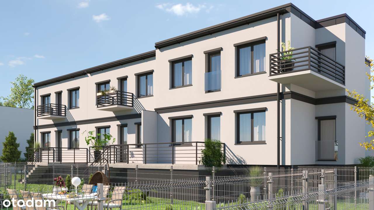 4-pokojowe mieszkanie 58,9m2 wraz z garażem i ogródkiem 70m2 W CENIE-2