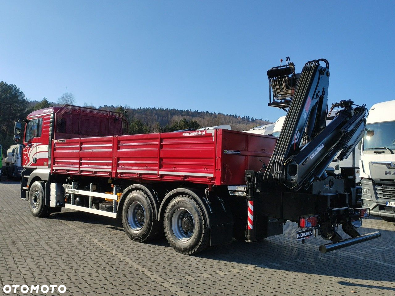 MAN Man 26.440 6x4 HDS HIAB 166 B-3 DUO Wywrotka Meiller 2-stronna - 8