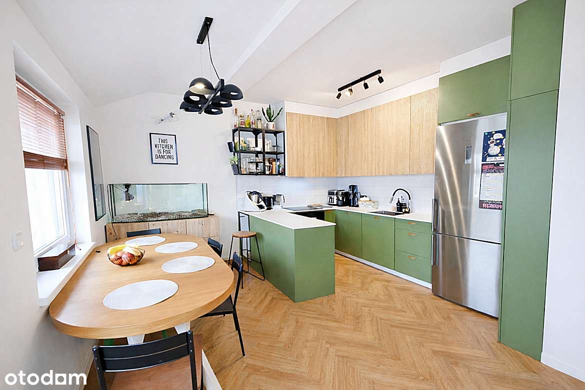 Nowy budynek. 76m2 mieszkania + 20m2 tarasu +4m2 komórka + m-ce post.-5