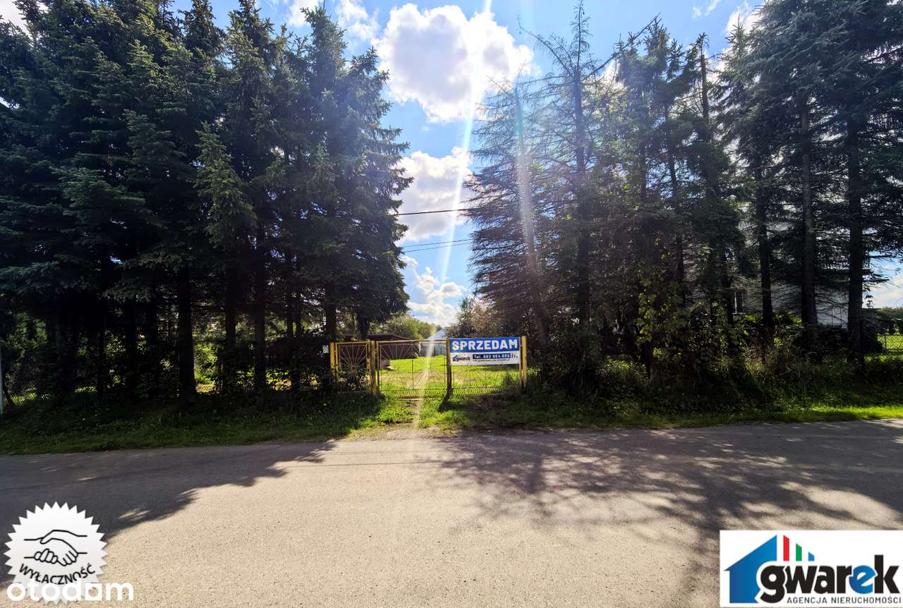 Uzbrojona Działka Budowlana z  garażem i domkiem letniskowym Trzyciąż-17