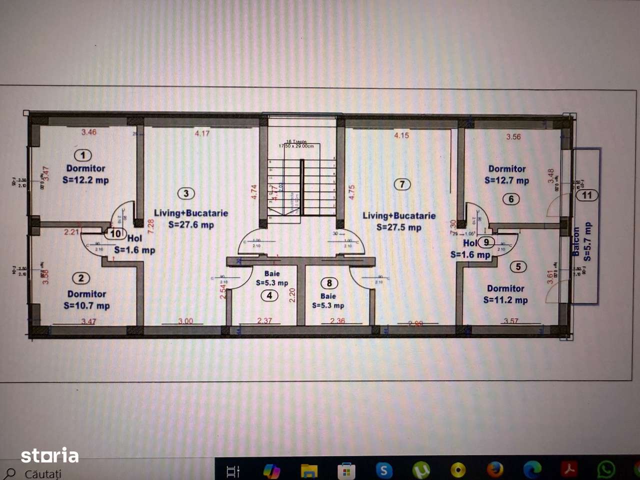 Apartamente moderne cu curte interioara si 2 locuri de parcare, Bieltz-6