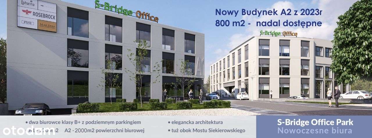S-Bridge Office Park A2 lok.01 biurowy 220 m kw. - Pełny obrazek: 5/17