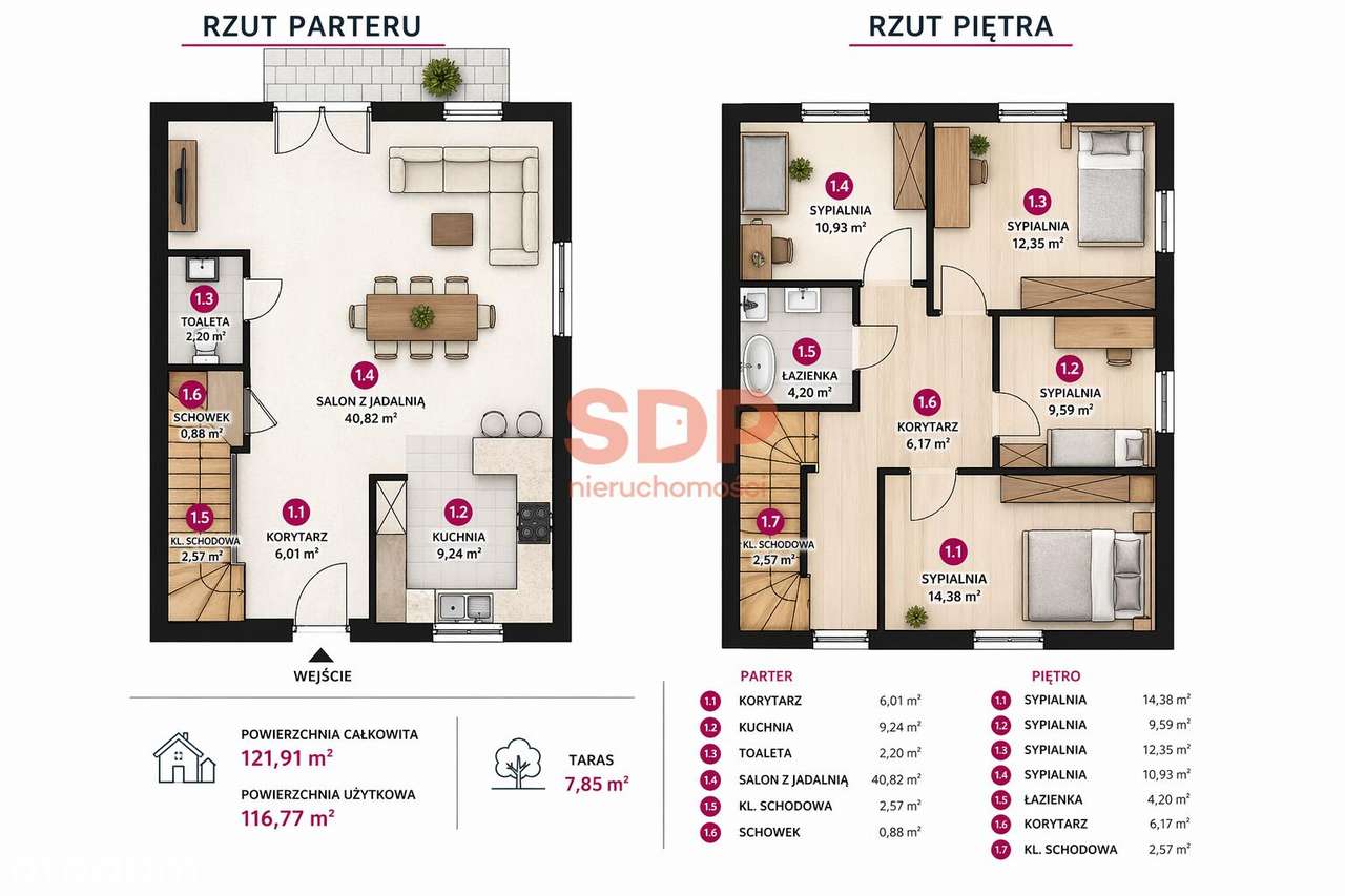 dz. 327 m², pompa ciepła, rekuperacja, światłowód, 22min centrum - Widok 3