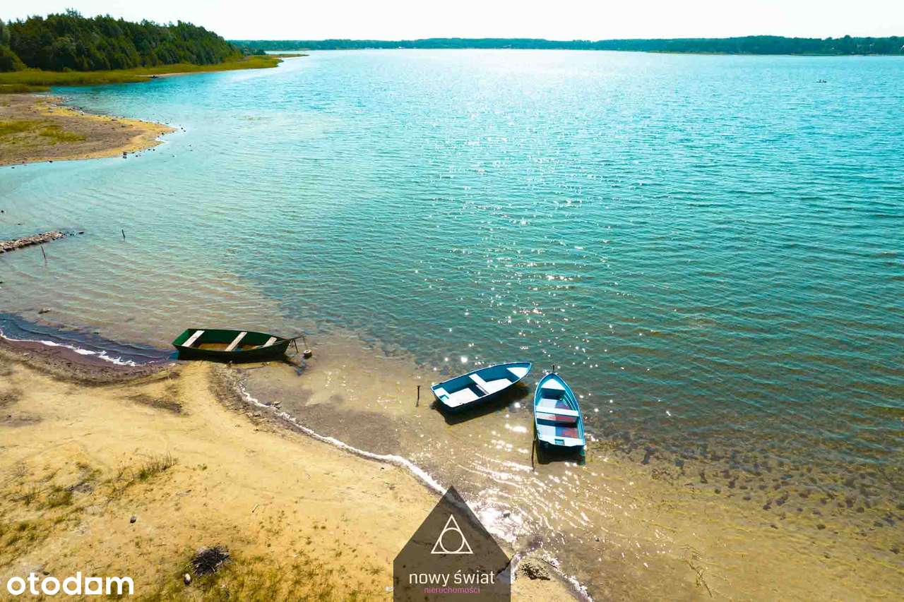 Działka budowlana 10ar JEZIORO Świętajno | 250m do plaży | koło lasu-1