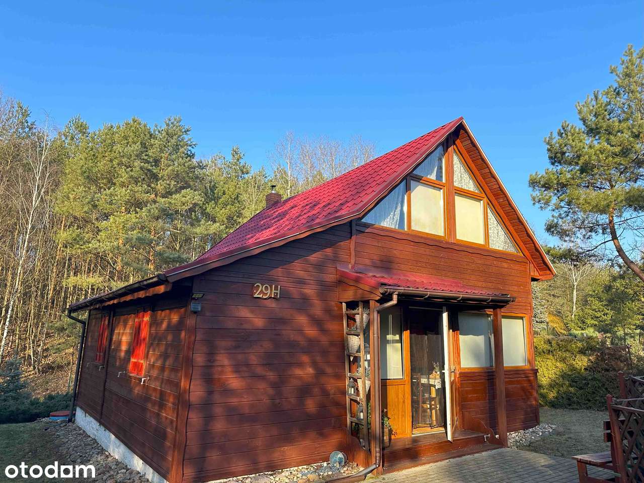 Domek z bajki - przy lesie i jeziorze. Całoroczny - Pełny obrazek: 4/19