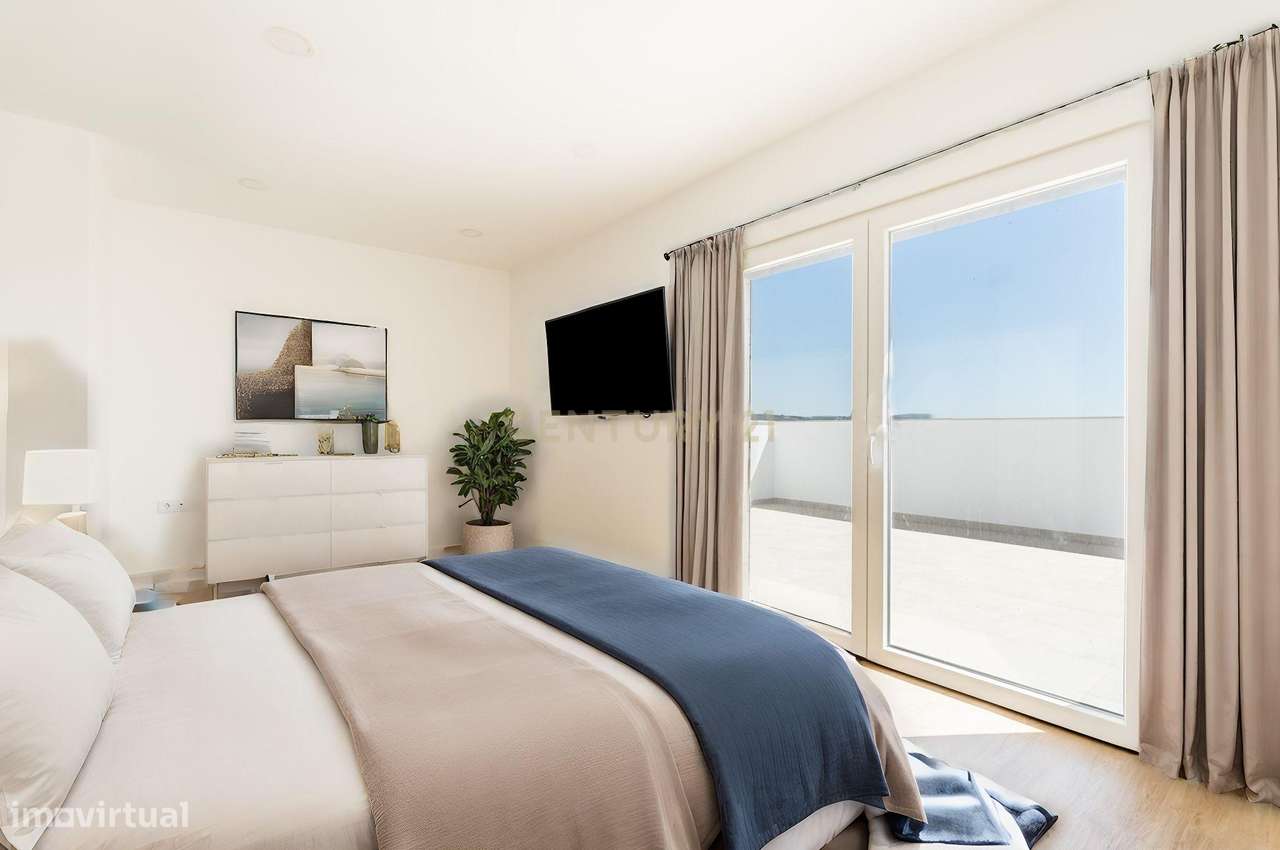 Moradia T3, Nova e Exclusiva: Campo, Mar e Piscina em Albufeira-20