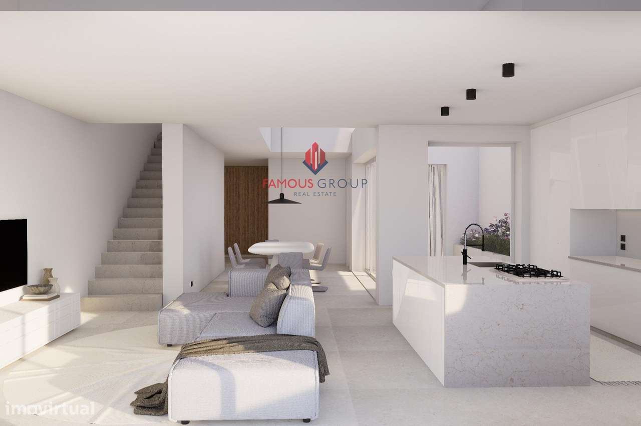 Moradia T3 Nova com Piscina na  Bemposta-8