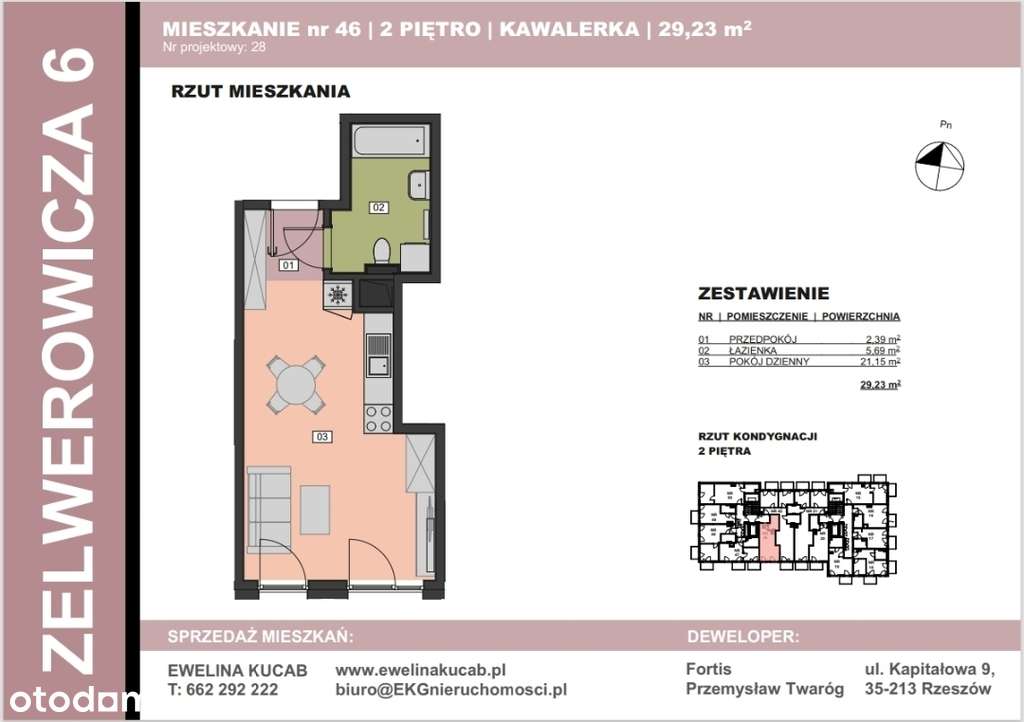 2 pokoje blisko centrum i uczelni-10