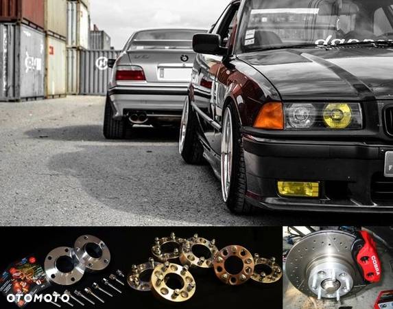 DYSTANSE ADAPTERY do kół 5x120 BMW E87 E36 E46 E60 E38 E65 nowe! - 4